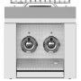Aspire by Hestan - 12" Gas Cooktop: Mechanical controls; 2 gas burner elements; 2931-5861W of heating power - Stainless Steel - Image 1