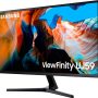 Samsung - 32” ViewFinity UJ590 UHD Monitor - Dark Gray/Blue - Image 2