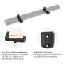 3.5 in.-6.1 in. D Adjustable Sound bar Wall Mount brackets Compatible with most Sound Bars - Image 5