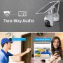 Ankway Solar Security Camera, Wireless Outdoor Cameras with Smart App, Color Night Vision, 360° PTZ WiFi Camera, IP65 Waterproof, AI Detection, 2-Way Talk, 3.5W Solar Powered Panel - Image 5