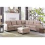 Modular Sectional Sofa Set - Black Corner Couch for Living Room - Image 3