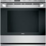 Haier - 24 in. Wide 4 Burners 2.9 Cu. Ft. Slide-In Gas Convection Range - Stainless Steel - Image 1
