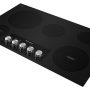KitchenAid - 36 inch Wide 5 element Built-In Electric Cooktop with Knob Controls - Black - Image 3