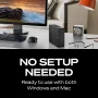 Seagate - Expansion Desktop 8TB HDD - Black - Image 3
