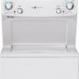 GE - 3.9 Cu. Ft. Top Load Washer and 5.9 Cu.Ft Electric Dryer Laundry Center with ENERGY STAR - White - Image 1
