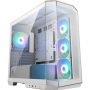 MSI - MAG PANO 100R PZ WHITE ATX Mid-Tower PC Case - White - Image 1