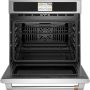 Café - 30" Built-In Single Electric Convection Wall Oven, Customizable - Stainless Steel - Image 3