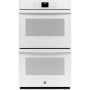 GE - 30" Built-In Double Electric Wall Oven - White - Image 1