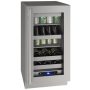 U-Line - 5 Class 10-Bottle Wine Refrigerator - Stainless Steel - Image 1