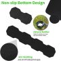 Keyboard Mouse Pad Set, Large Gaming Mouse Pad + Keyboard Wrist Rest Support + Mouse Wrist Cushion + Coaster, 4 in 1 Non-Slip Rubber Base, 31.5"x 11.8" Extended Desk Mat for Office, Sea Turtle - Image 3