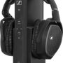 Sennheiser - RS 175 RF Wireless Headphone System for TV Listening with Bass Boost and Surround Sound Modes - Black - Image 1