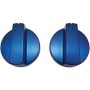 Control Knob Kit for Select Thermador Masterpiece Pedestal Burner Gas Cooktops - Metallic Blue - Image 1