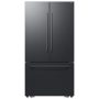Samsung - 36 in. Wide Bespoke AI 30 cu. ft. 3-Door French Door Refrigerator with Zero Clearance Fit & In-Door Tall Water Dispenser - Matte Black Steel - Image 1