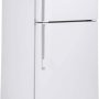 GE - 30 in. Wide 19.2 Cu. Ft. Top-Freezer Refrigerator with Interior LED Lighting - White - Image 3