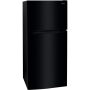 Frigidaire - 30 in. Wide 20 Cu. Ft. Garage Ready Top-Freezer Refrigerator - Black - Image 2