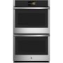 GE Profile - 30" Smart Built-In Double Electric Convection Wall Oven with Air Fry & In-Oven Camera - Stainless Steel - Image 1