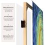 6 ft. Printed 4-Panel Room Divider - Image 4