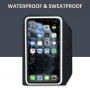MATEPROX Sweatproof Cell Phone Armband, Running Phone Holder for iPhone 16 15 14 13 Pro XR SE S22 S24, Black - Image 6