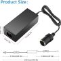 SHNITPWR AC to DC Converter 12V 5A 60W 100~240V to 12 Volt Car Cigarette Lighter Socket AC DC Power Supply Adapter for Car Vacuum Cleaner, Car GPS, Car MP3 MP4 Radio Other Car Devices Under 60W - Image 3