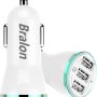 Bralon USB Car Charger[2-Pack],24W/4.8A Rapid Car Charger Compatible with Phone 12(Pro Max)/12 mini/11 Pro Max/Xs/Xs max/Xr/X/8,G.alaxy Note S10/S9/S8 and More - Image 6