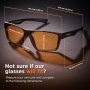 Horus X • Blue Light Glasses Men Women | Blue Light Blocking Glasses for Screen Anti-Fatigue Eye Migraine | Gaming Glasses V3 - Image 3