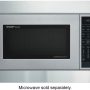 Sharp - 27-In. Flush Mount Built-In Trim Kit for Microwave Oven - Silver - Image 2