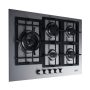 Summit Appliance - 30 in. Wide 5 Burner Built-In Gas Cooktop with - Stainless Steel - Image 3