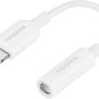 Insignia™ - Lightning to 3.5 mm Headphone Adapter - White - Image 1