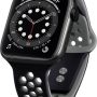 NEXT - Sport Band DUO Watch Strap for Apple Watch 42mm, 44mm, and 45mm - Black - Image 1