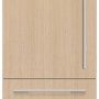 Fisher & Paykel - 24 in. Wide 12.1 cu.ft. Bottom-Freezer Built-In Column Refrigerator with Stainless Interior and Internal Ice and Water - Custom Panel Ready - Image 1