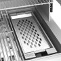 Tray for wood chips or charcoal on Hestan gas grill - Silver - Image 1