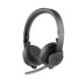 Logitech - Zone Wireless Bluetooth Noise-Cancelling Headset for Open Office - Graphite - Image 1