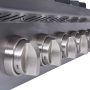 Thor Kitchen - 36 in. Wide 6 Burner Built-in Gas Cooktop - Stainless Steel - Image 2