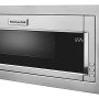KitchenAid - 1.1 Cu. Ft. Built-In Low Profile Microwave with Slim Trim Kit - Stainless Steel - Image 3