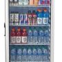 Premium Levella - 26 in. Wide 15.5 cu. ft. 1-Door Commercial Merchandiser Refrigerator Glass-Door Beverage Display Cooler - Silver - Image 1