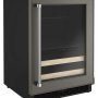 KitchenAid - 14-Bottle Dual Zone Beverage Cooler with Wood-Front Racks - Custom Panel Ready - Image 2