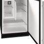 U-Line - 1 Class 4.2 Cu. Ft. Undercounter Refrigerator with 1.5 cu. ft. Freezer - Stainless Steel - Image 2