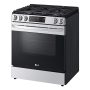 LG - 30-in Wide 5.8 Cu. Ft. Smart Slide-In Gas Range with 5 Burners, EasyClean and SuperBoil Burner - Stainless Steel - Image 4