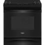 Whirlpool - 4.8 Cu. Ft. Slide-In Electric Range - Black - Image 1