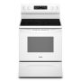 Whirlpool - 30 in. Wide 5 element 5.3 cu. ft. Freestanding Electric Convection Range with Air Fry - White - Image 1