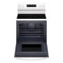 Whirlpool - 30 in. Wide 5 element 5.3 cu. ft. Freestanding Electric Convection Range with Air Fry - White - Image 2