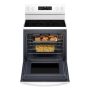 Whirlpool - 30 in. Wide 5 element 5.3 cu. ft. Freestanding Electric Convection Range with Air Fry - White - Image 3