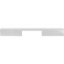 GE - 15" Cabinet Spacer for 36" Hoods - Silver - Image 1
