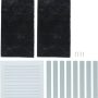 Zephyr - Recirculating Kit for AK8000CS and AK8100BS Range Hoods - Black - Image 1