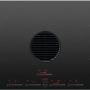Fisher & Paykel - 36 in. Wide 4 Element Downdraft Induction Cooktop Duct Out - Black - Image 1