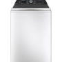 GE Profile - 5.3 Cu. Ft. High Efficiency Smart Top Load Washer with Smarter Wash Technology, Easier Reach & Direct Drive Motor - White - Image 1