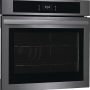 Frigidaire - 30" Built-in Single Electric Wall Oven with Fan Convection - Black Stainless Steel - Image 2