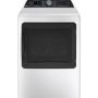 GE Profile - 7.4 cu. Ft. Smart Electric Dryer with Steam, Sanitize Cycle and Sensor Dry - White - Image 1