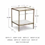 Glass Top End Table - Image 5