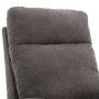 Upholstered Swivel Glider Chair,Rocking Chair for Nursery,Modern Style Accent Chair with 1 Left Bag,Comfy Tall Back Rocking Armchair with Headrest for Living Room,Bedroom,Dark Gray - Image 6